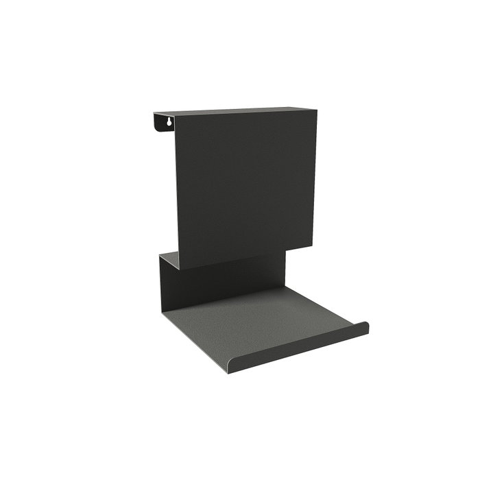 Hanah Home Estantería de pared metálica Negra Hanah Home Estantería de pared metálica Negra